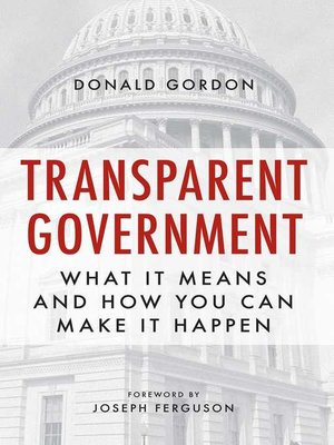 cover image of Transparent Government